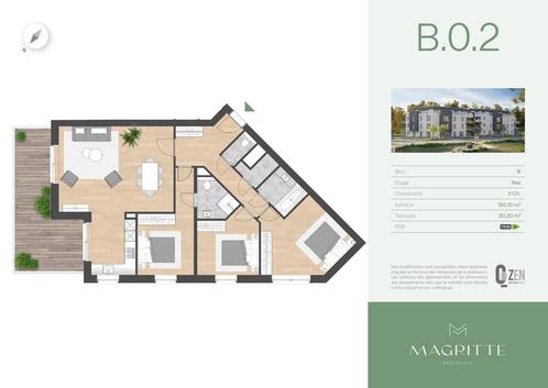 Appartement à vendre à 31 Liège, Immo, Huizen en Appartementen te koop, Appartement