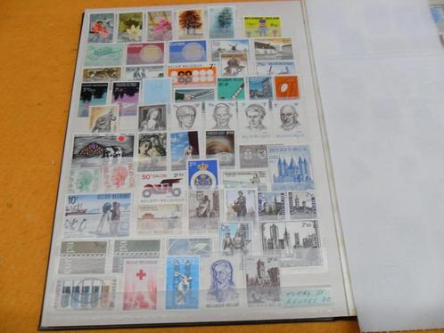 Vintage België 56 ongestempelde postzegels jaren '70, Postzegels en Munten, Postzegels | Europa | België, Postfris, Europa, Niet gestempeld