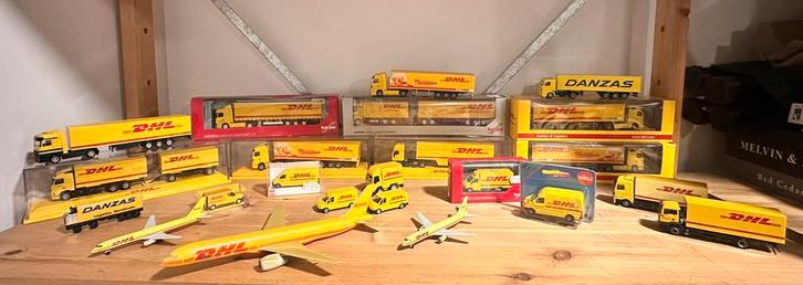 collection de camions miniatures à vendre 1/87 et 1/50 (DHL), Hobby & Loisirs créatifs, Voitures miniatures | 1:87, Comme neuf