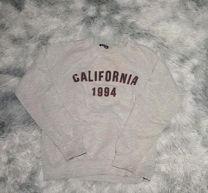 Sweat Boohoo California 1994 - Gris - Taille S (estimée), Vêtements | Hommes, Pulls & Vestes, Porté, Taille 46 (S) ou plus petite