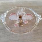 Taart plateau kristal met voet, Ophalen