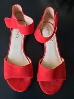 Rode leder schoenen M 38, Kleding | Dames, Schoenen, Ophalen