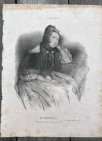 Mme Dorval door Alphonse Leon Noel - 1850, Ophalen of Verzenden