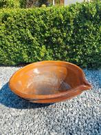 Prachtige Franse boter- of roomteil met giettuit,45 cm diam., Ophalen
