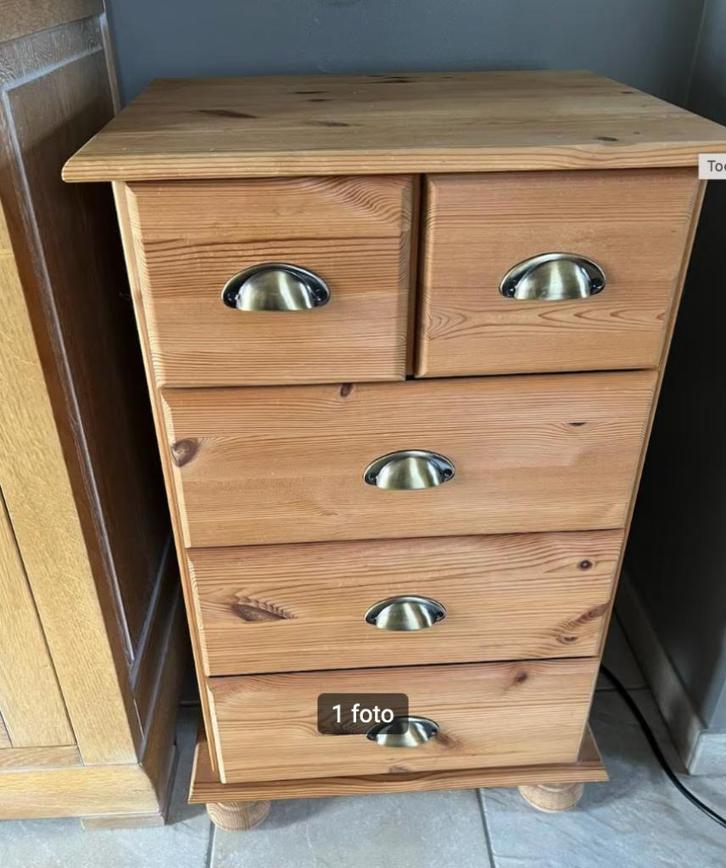 Klein bijzetmeubel (2 stuks), Huis en Inrichting, Kasten | Overige, Gebruikt, Ophalen