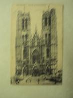 60119 - BRUXELLES - EGLISE STE-GUDULE - VERSTUURD 1908 !!!, Verzenden
