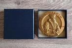 Bronzen Medaille - Jean Calvin - 500 jaar Nicolas Salagnac, Ophalen of Verzenden, Brons
