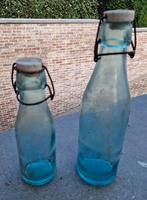 Vintage glazen flessen, Ophalen of Verzenden
