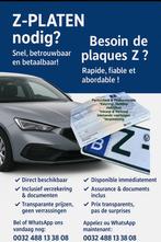 Z plaat Service / inkoop & verkoop, Diensten en Vakmensen, Auto en Motor | Monteurs en Garages, 24-uursservice, Overige werkzaamheden
