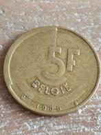 5 francs, Enlèvement ou Envoi