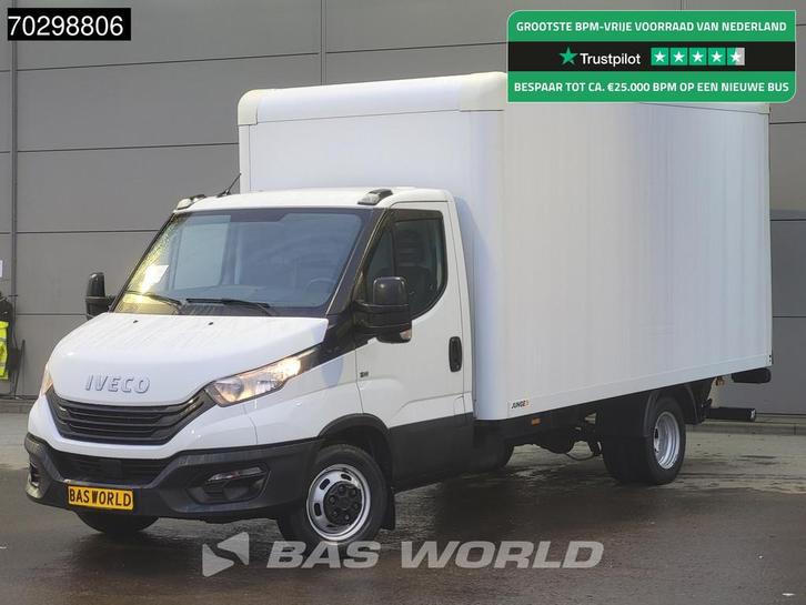 Iveco Daily 35C16 Laadklep Dubbellucht Bakwagen 160PK Airco, Auto's, Bestelwagens en Lichte vracht, Bedrijf, Te koop, Airconditioning