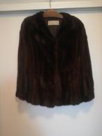 Echte nerts bontjas, Bruin, Ophalen of Verzenden, Zo goed als nieuw, ANDERE