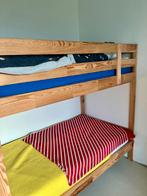 Degelijk Stapelbed grenen, Kinderen en Baby's, Kinderkamer | Stapelbedden en Hoogslapers, Ophalen, Gebruikt, Stapelbed