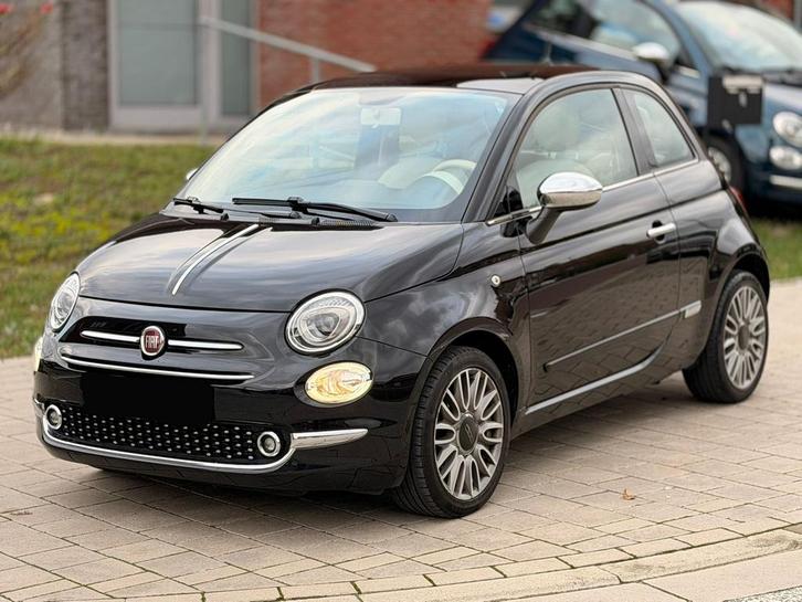 FIAT 500 1.2i • !!50.000KMS!! • CHROME PACK • CRUISE CTRL •, Auto's, Fiat, Bedrijf, ABS, Airbags, Airconditioning, Alarm, Bluetooth