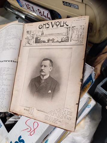 Ons volk ontwaakt, 1e en 2e jaargang 1911 en 1912 beschikbaar voor biedingen