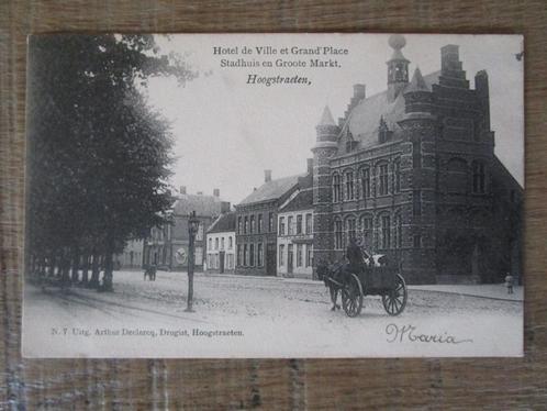 oude postkaarten Hoogstraten-Geel-Wiekevorst-Oostmalle, Verzamelen, Postkaarten | Themakaarten, Gelopen, 1920 tot 1940, Stad of Dorp