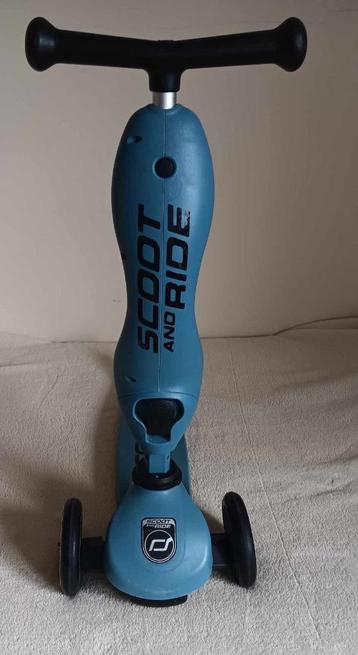 Scoot and Ride step/peuterfiets - blauw  beschikbaar voor biedingen