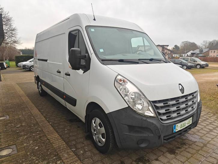 Renault master 2.3 DCI Dhollandia laadlift L3H2, Auto's, Bestelwagens en Lichte vracht, Bedrijf, Te koop, ABS, Achteruitrijcamera
