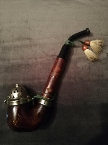  Mooi antieke Star old briar english smoking pipe  beschikbaar voor biedingen