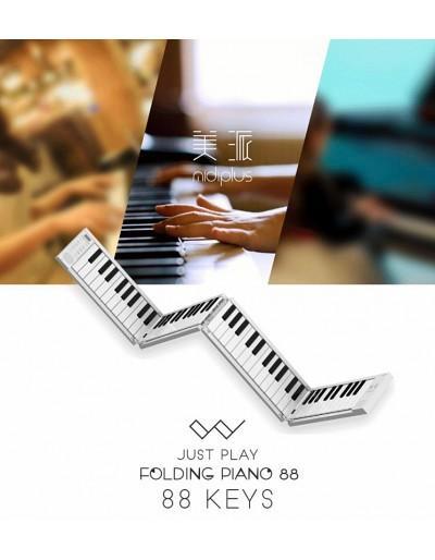 Vouwbare piano 88 toetsen (FP88), Musique & Instruments, Pianos, Comme neuf, Piano, Blanc, Digital, Enlèvement