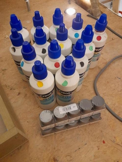 set ecoline verf, Hobby en Vrije tijd, Schilderen, Gebruikt, Ophalen