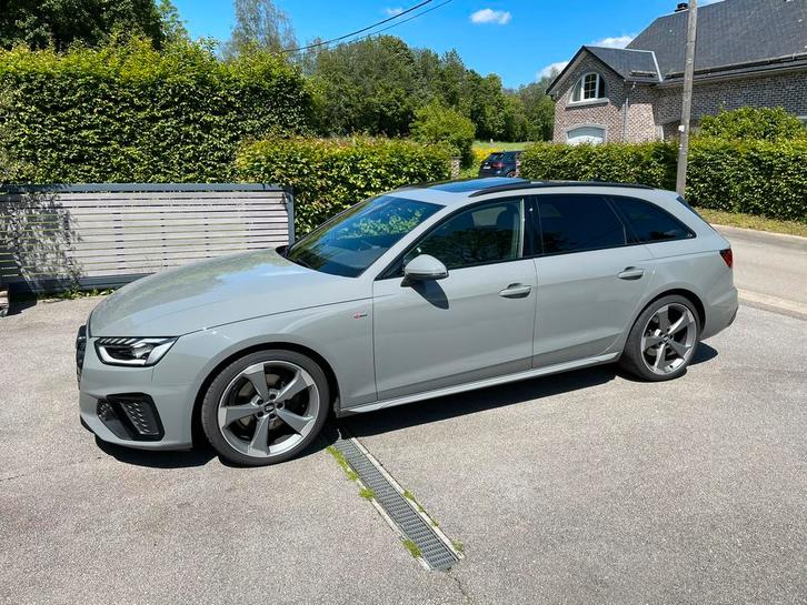 Audi A4 3.5 TDI S-lijn, Auto's, Audi, Particulier, A4, Achteruitrijcamera, Diesel, Euro 6, Break, 5 deurs, Automaat, Zilver of Grijs