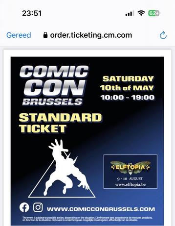 Comic Con Brussels 10/05/2025 - Photo Hayden 002, Tickets & Billets, Une personne