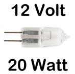 Halogeen G4 Base 12 V Volt Lamp - 20 W Watt Bipin - Warm Wit, Nieuw, Bipin of Steekvoet, Ophalen of Verzenden