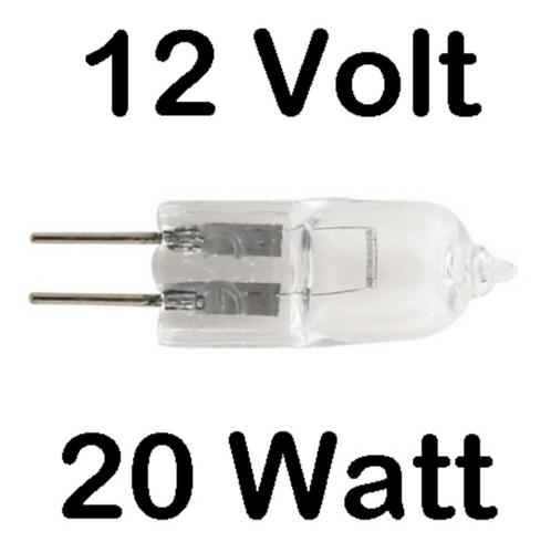 Halogeen G4 Base 12 V Volt Lamp - 20 W Watt Bipin - Warm Wit, Huis en Inrichting, Lampen | Losse lampen, Nieuw, Bipin of Steekvoet