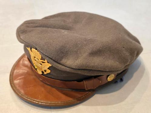 2e WOII - WW2 - 2ieme GM : kepie onderofficier US army, Verzamelen, Militaria | Tweede Wereldoorlog, Ophalen