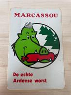 Reclame - Oude sticker Marcassou, Verzamelen, Ophalen of Verzenden