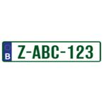 Z PLAAT-KEURING VOOR VERKOOP-OPHALEN AUTO, Ophalen of Verzenden