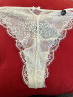 String en dentelle, Hunkemöller, Envoi, Blanc, String