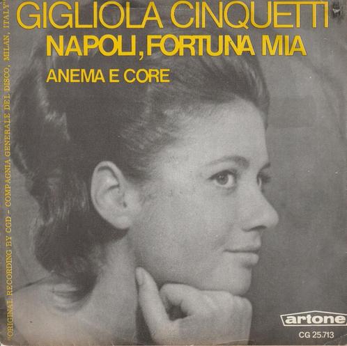Gigliola Cinquetti - Napoli, fortuna mia - %, Cd's en Dvd's, Vinyl Singles, Gebruikt, Single, Pop, 7 inch, Verzenden