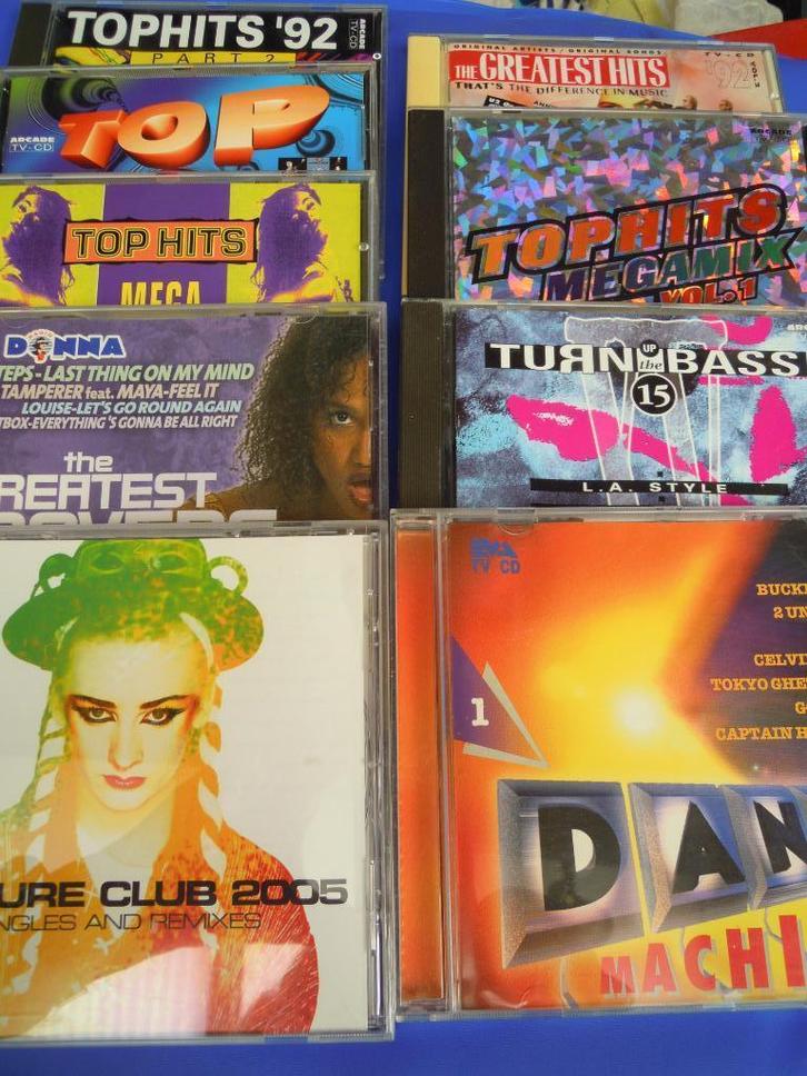 cd's: dance, techno, remix..., CD & DVD, CD | Dance & House, Comme neuf, Enlèvement ou Envoi