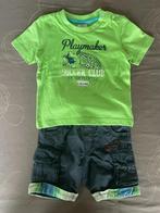 Babyset shirt + bermuda S.Oliver Mt 62 NIEUW, Ophalen, Nieuw, Jongetje, Setje