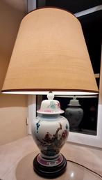 Lampe Style Japonais., Huis en Inrichting, Lampen | Tafellampen, Ophalen of Verzenden, Zo goed als nieuw, Hout
