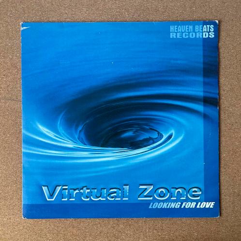 Virtual Zone – Looking For Love (Heaven Beats, 2000), Cd's en Dvd's, Vinyl | Dance en House, Gebruikt, Techno of Trance, 12 inch