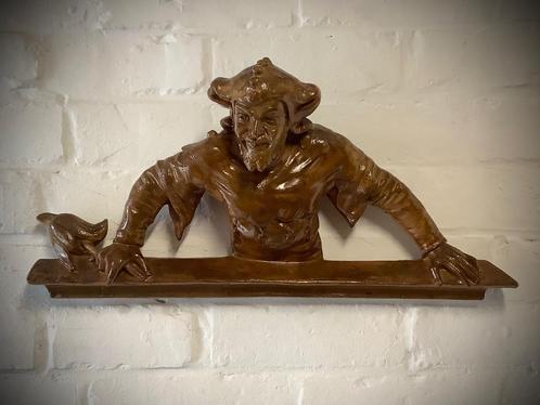 ZELDZAAM SCULPTUUR VAN NAR 19e eeuw ., Antiek en Kunst, Kunst | Beelden en Houtsnijwerken, Ophalen