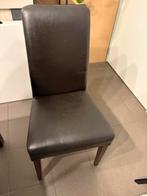 6 eetkamerstoelen, Huis en Inrichting, Ophalen, Gebruikt, Zwart, Hout