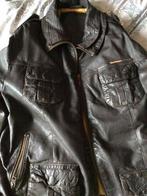 Superdry lederen jas, Kleding | Heren, Ophalen, Maat 56/58 (XL)