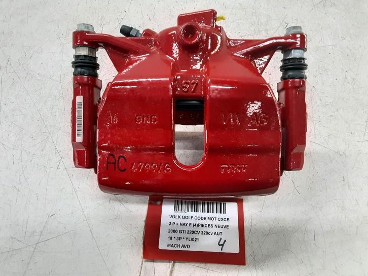 REMKLAUW RECHTS VOOR Volkswagen Golf VII (AUA) (5Q0106DR), Auto-onderdelen, Remmen en Aandrijving, Volkswagen, Gebruikt