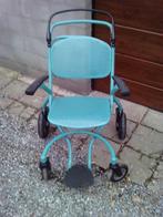 chaise roulante manuelle  ideal neige et gravier, Enlèvement, Utilisé, Fauteuil roulant à pousser