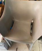 Grijze stoelen (2 stuks), Ophalen, Kunststof, Zo goed als nieuw, Eén