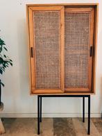 Kast La Redoute (hout & rotan), Ophalen, Zo goed als nieuw