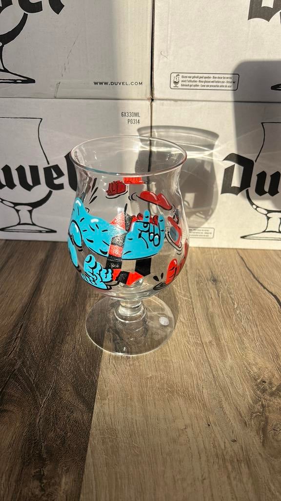 Duvel glas Nina Vandeweghe, Enlèvement, Comme neuf