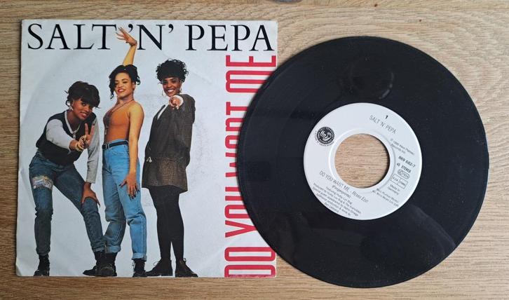 Salt 'n Pepa - Do You Want Me, Cd's en Dvd's, Vinyl Singles, Gebruikt, Single, Pop, 7 inch, Ophalen of Verzenden