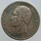 Argent 5fr 1851, Leopold 1, Belgique, Enlèvement ou Envoi, Belgique, Monnaie en vrac, Argent