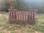 Dubbele poort, Tuin en Terras, Ophalen, Met poort, Zo goed als nieuw, Tuinhek