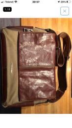 Schoudertas heren, Ophalen, Zo goed als nieuw, Bruin, Leer